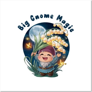 Big Gnome Magic Lily of the valley Posters and Art